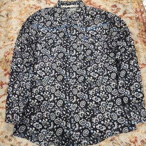 Cowboy Hardware Paisley Shirt XXL